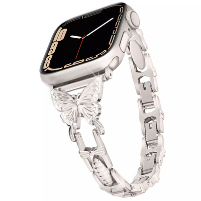 Butterfly Bling Link Bracelet for Apple Watch