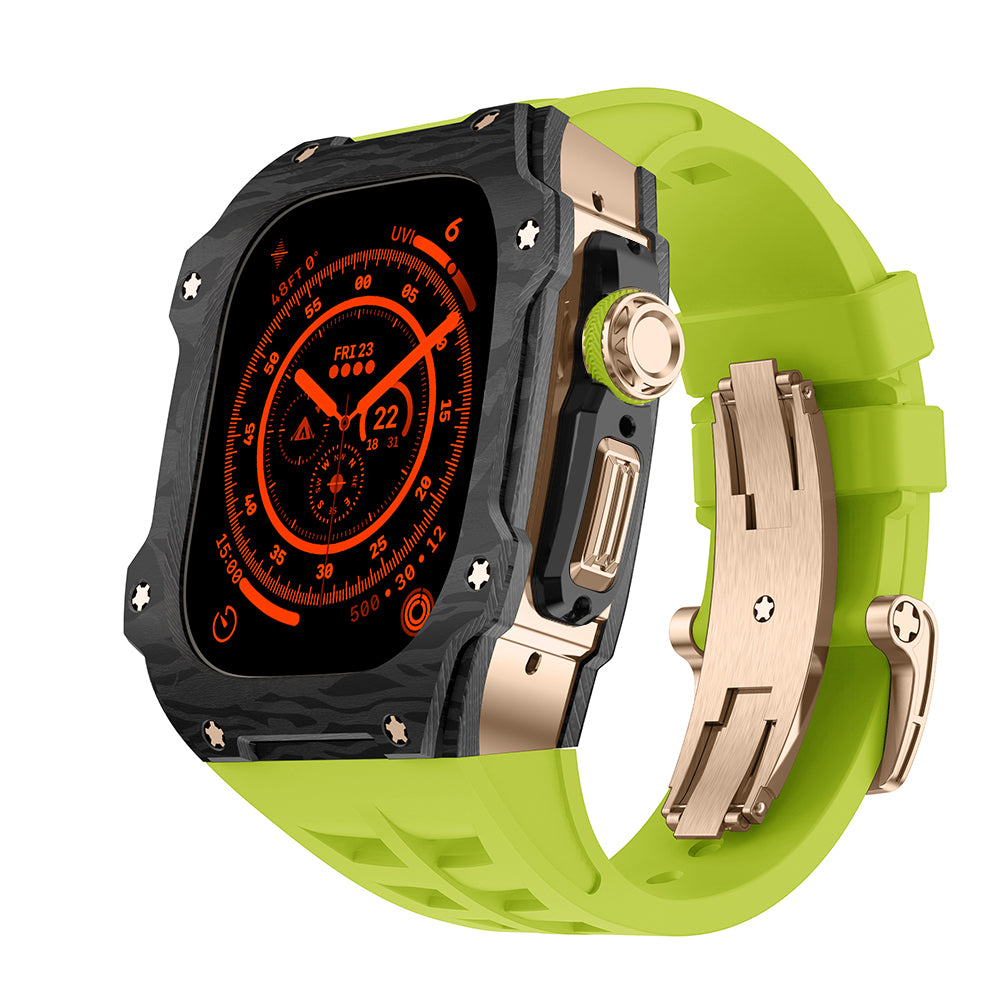 RM7015 Carbon Fiber Series - Vanguard Apple Watch Ultra Case