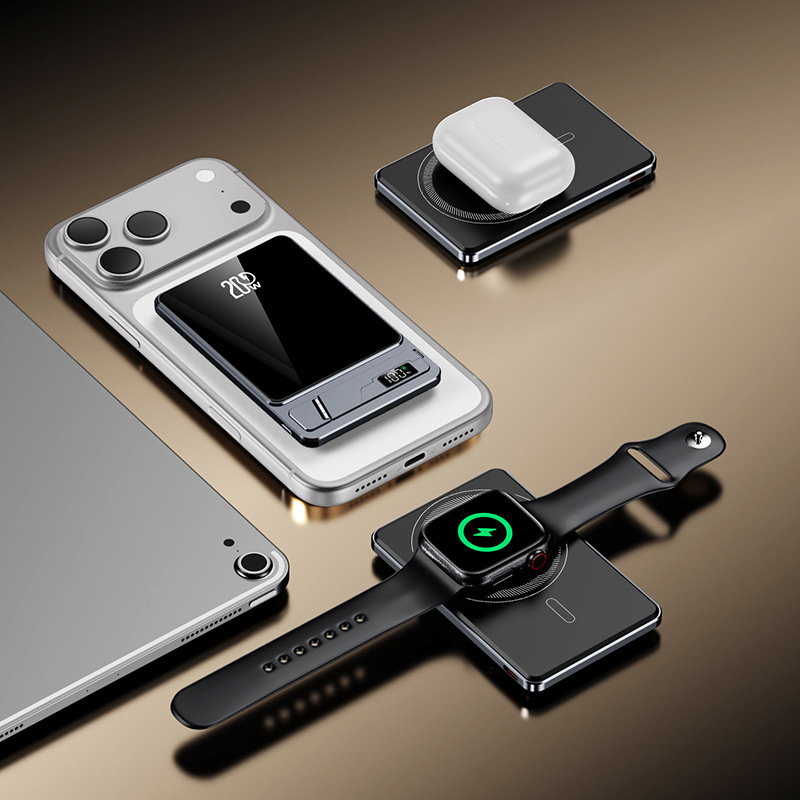 3-in-1 Magnetic Wireless Power Bank