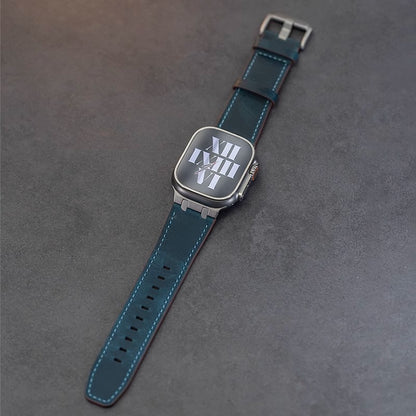 AP Crazy Horse Leather Strap For Apple Watch