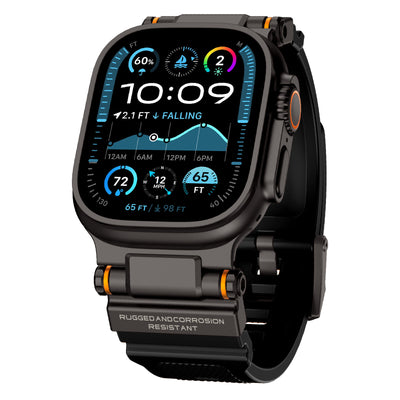 Mecha Tactical Silicone Band For Apple Watch