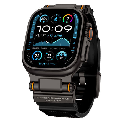 Mecha Tactical Silicone Band For Apple Watch