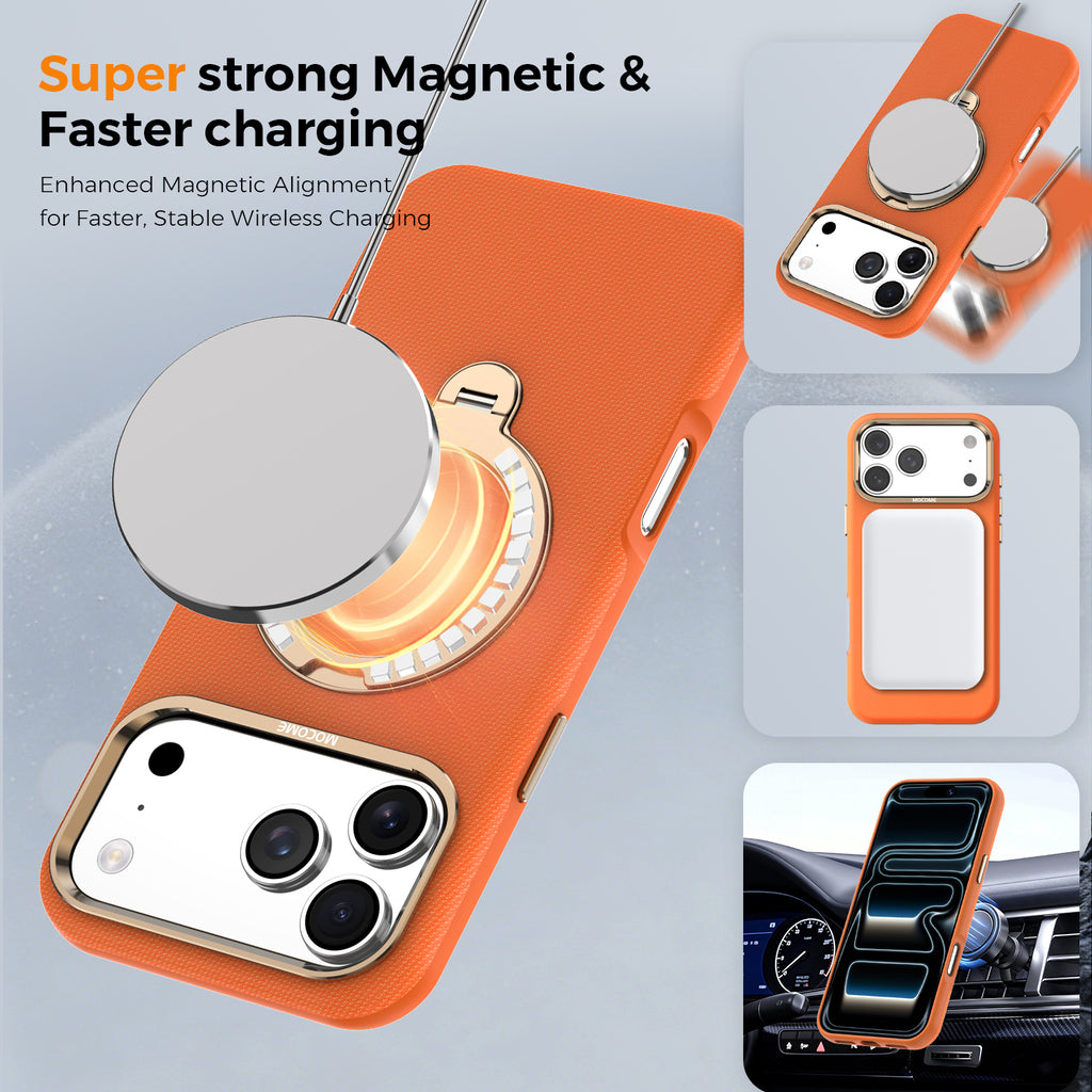 GUDEEN Magnetic Ring Stand Case