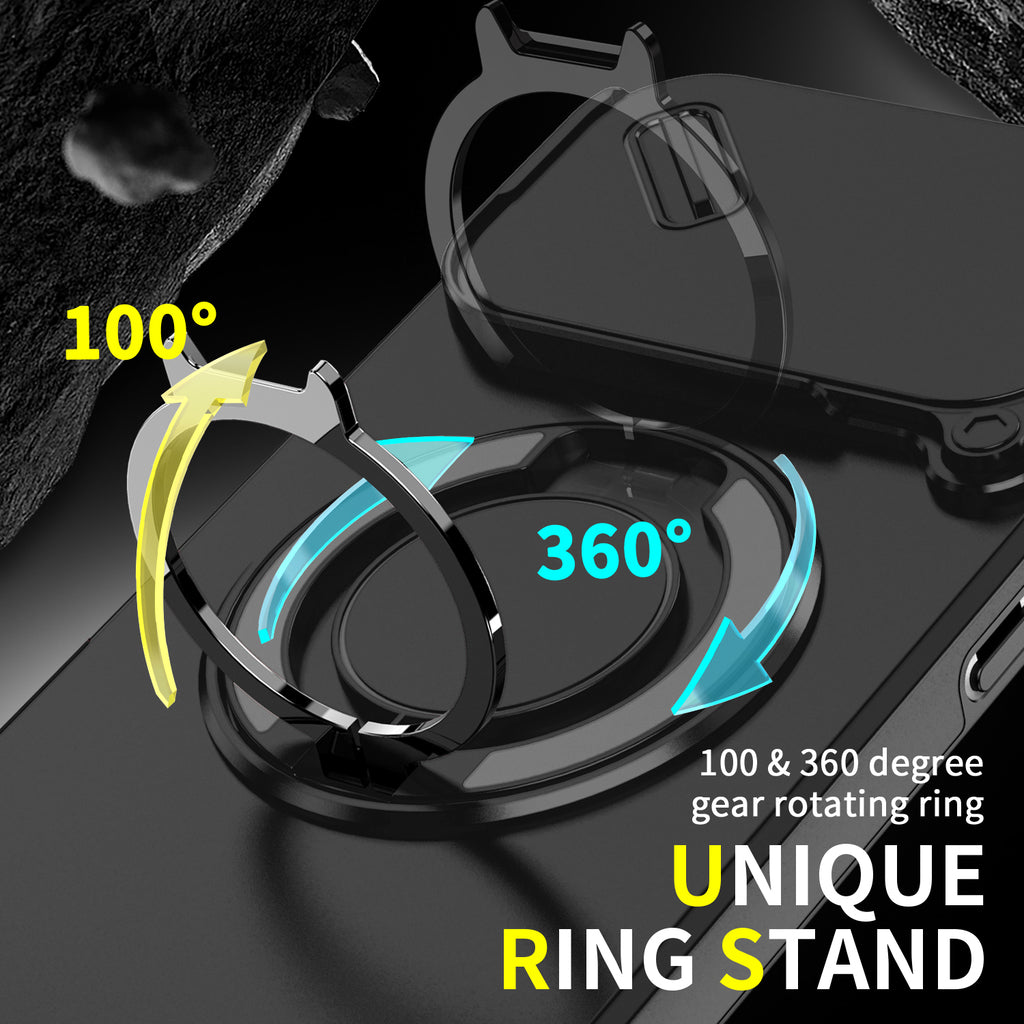 Tactical Armor™ Magnetic Ring Stand Case