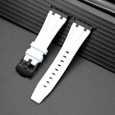AP Thick Silicone Band With Titanium Adapter For Apple Watch