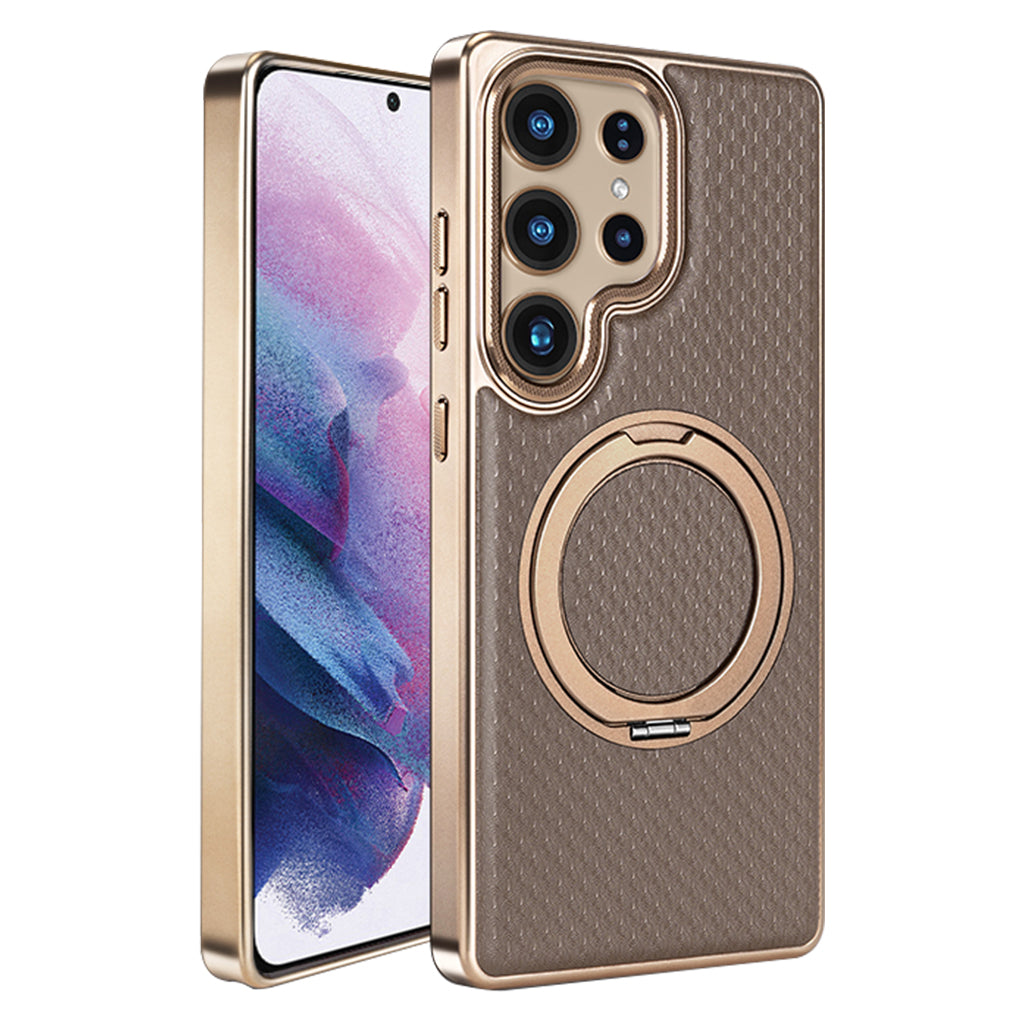 Meteor Leather Magnetic Galaxy Phone Case