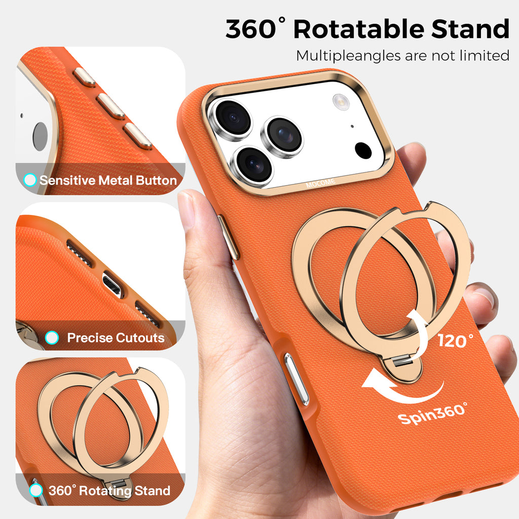 GUDEEN Magnetic Ring Stand Case