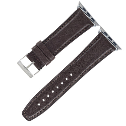 French goatskin watch strap For Apple Watch