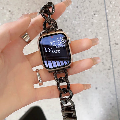 Heart-Shaped Link Bracelet for Apple Watch