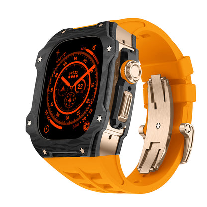 RM7015 Carbon Fiber Series - Vanguard Apple Watch Ultra Case