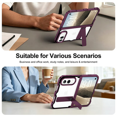 Aluminum Alloy Kickstand Case for iPhone Duo