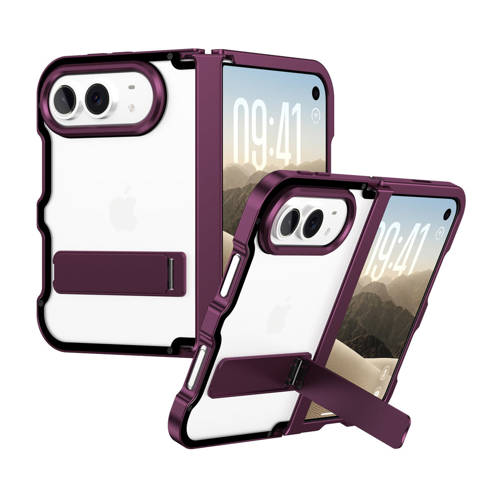 Aluminum Alloy Kickstand Case for iPhone Duo