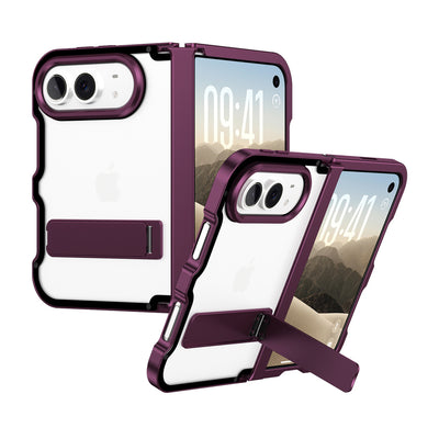 Aluminum Alloy Kickstand Case for iPhone Duo