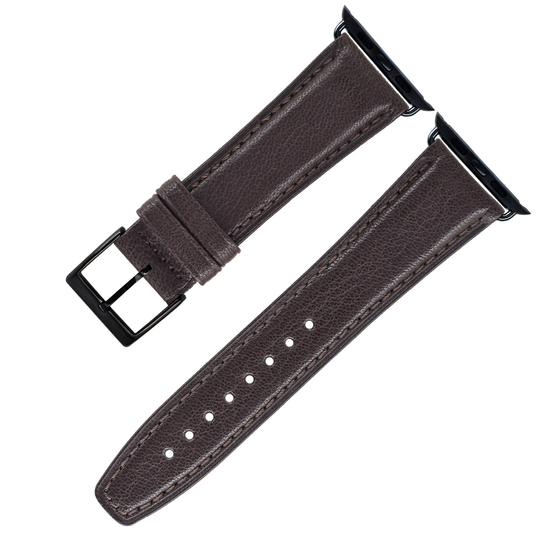 French goatskin watch strap For Apple Watch
