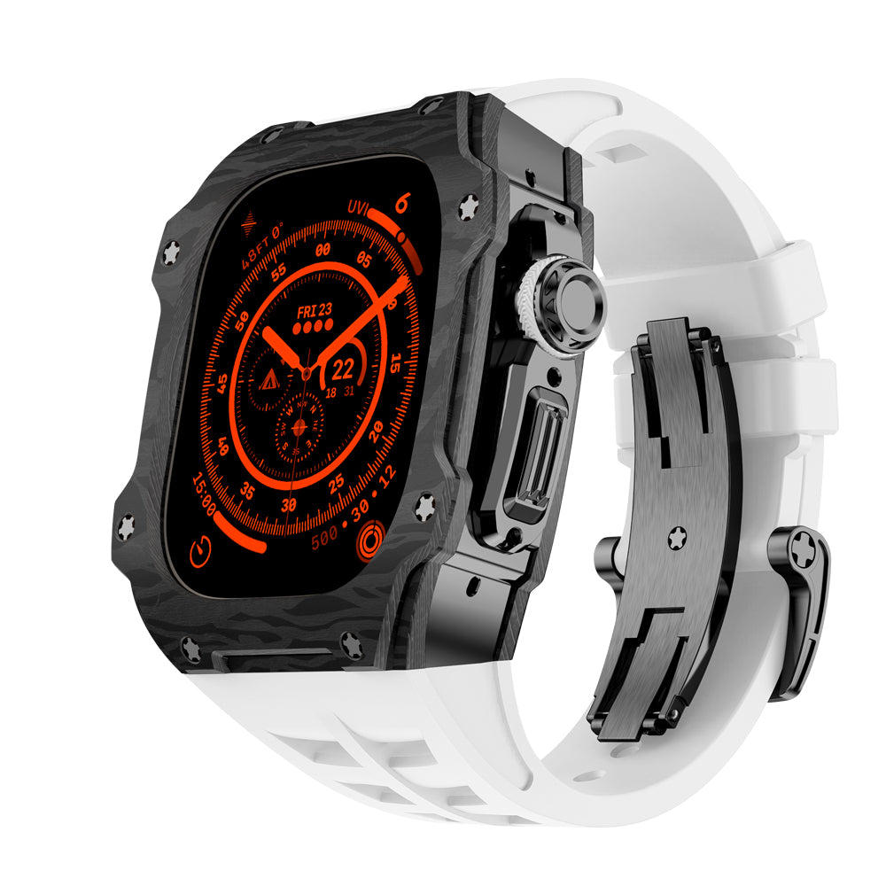 RM7015 Carbon Fiber Series - Vanguard Apple Watch Ultra Case