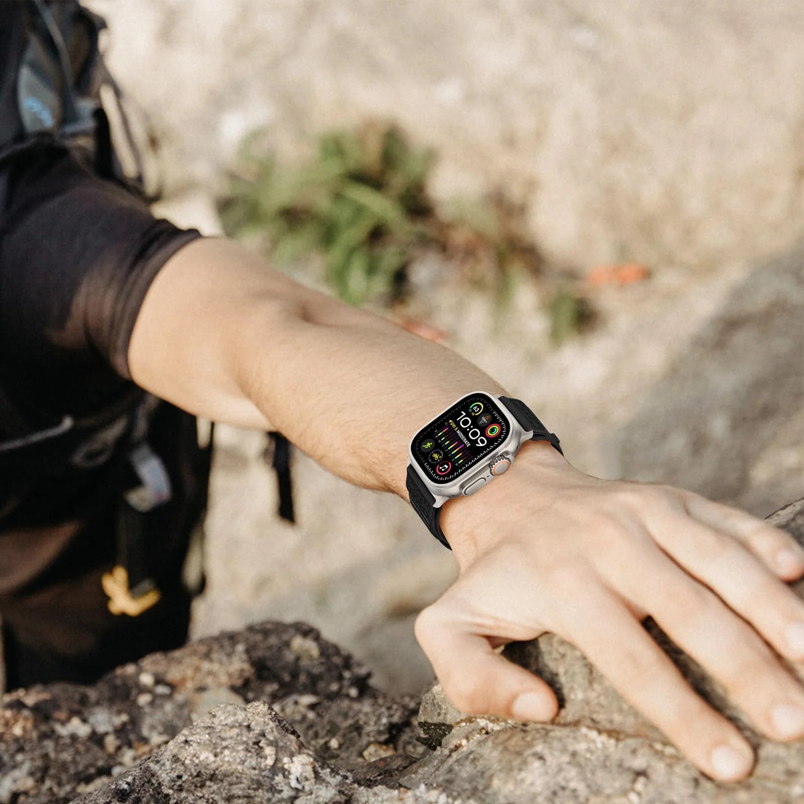 New Rugged Nylon Hiking Strap for Apple Watch