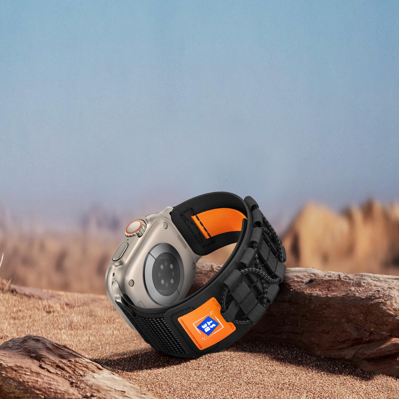 New Rugged Nylon Hiking Strap for Apple Watch