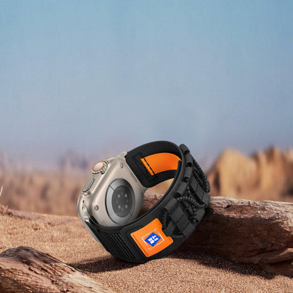 New Rugged Nylon Hiking Strap for Apple Watch