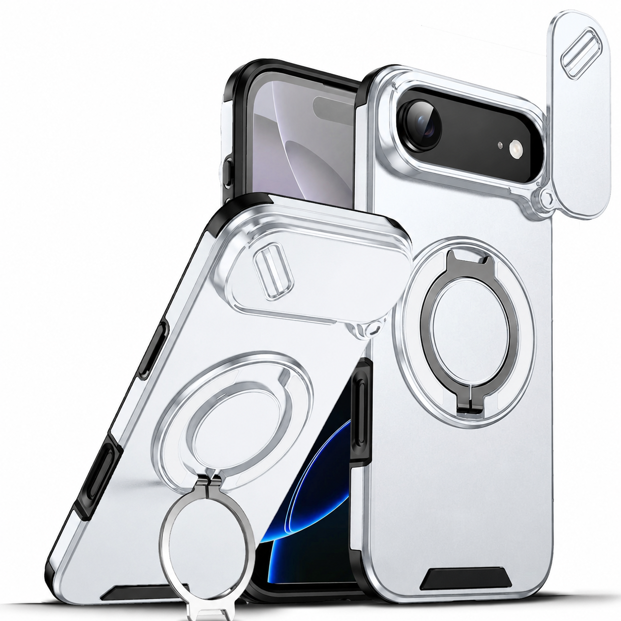 Tactical Armor™ Magnetic Ring Stand Case