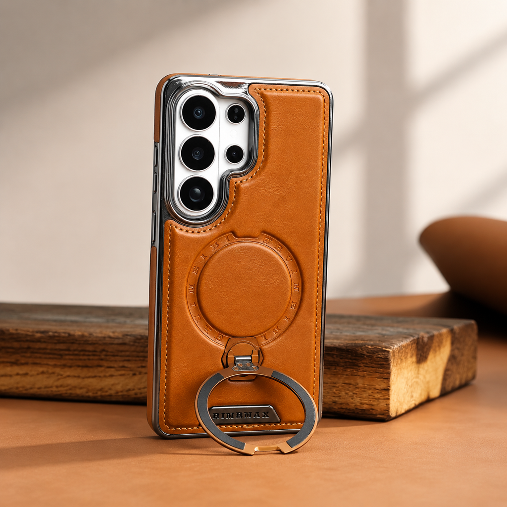 Luxury Leather Galaxy Phone Case