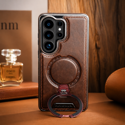 Luxury Leather Galaxy Phone Case