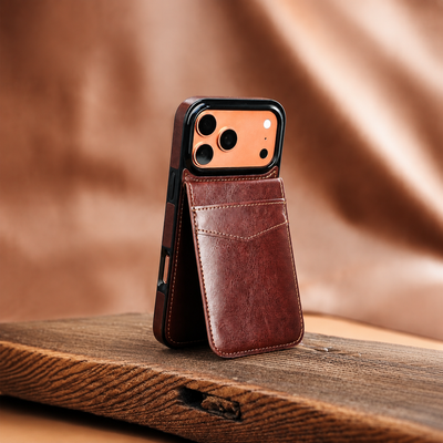 Minimal Luxury Leather Wallet Case
