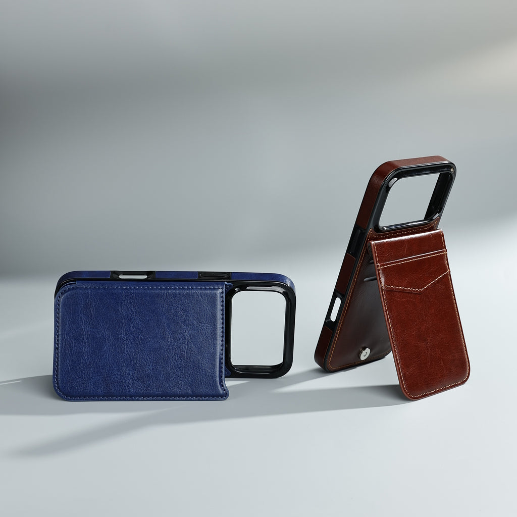 Minimal Luxury Leather Wallet Case