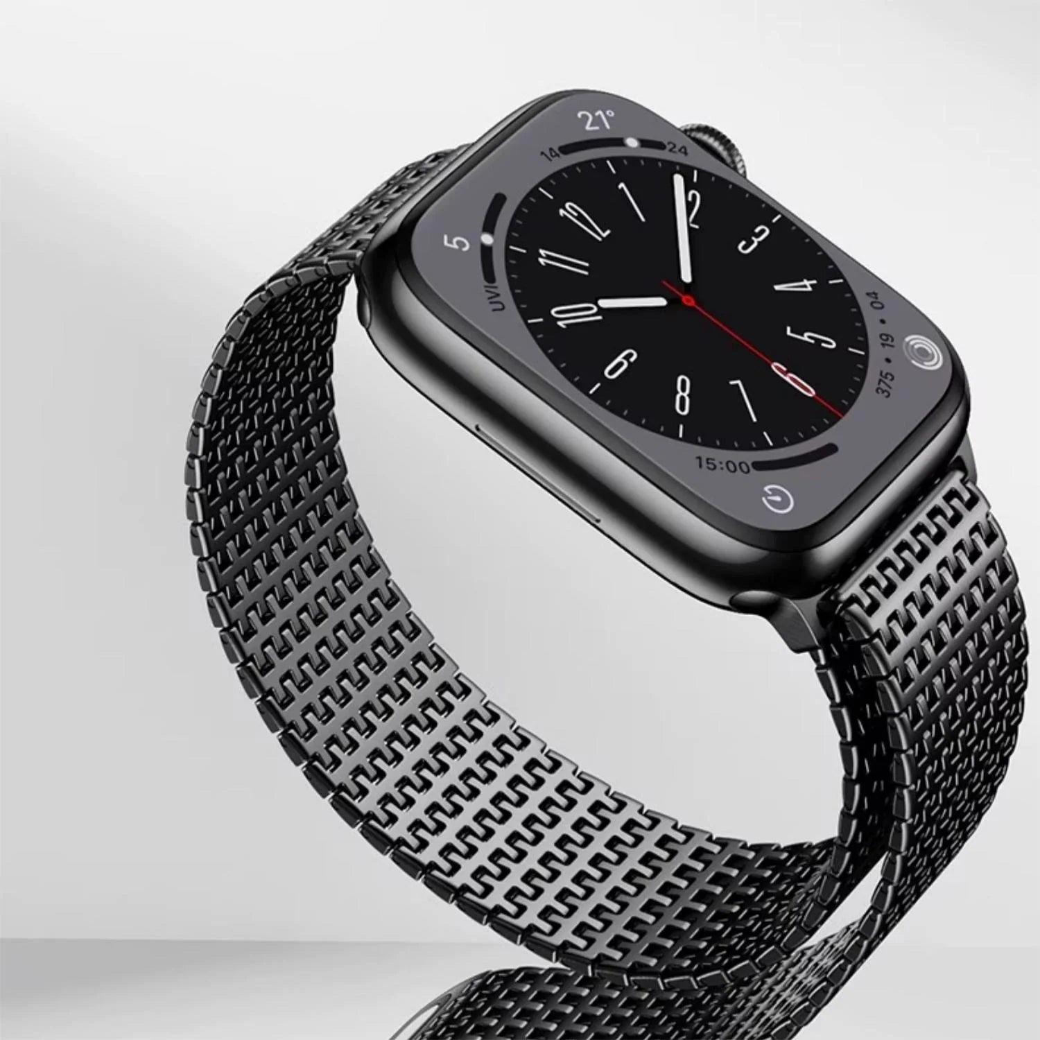Designer Stainless Steel Magnet Band For Apple Watch
