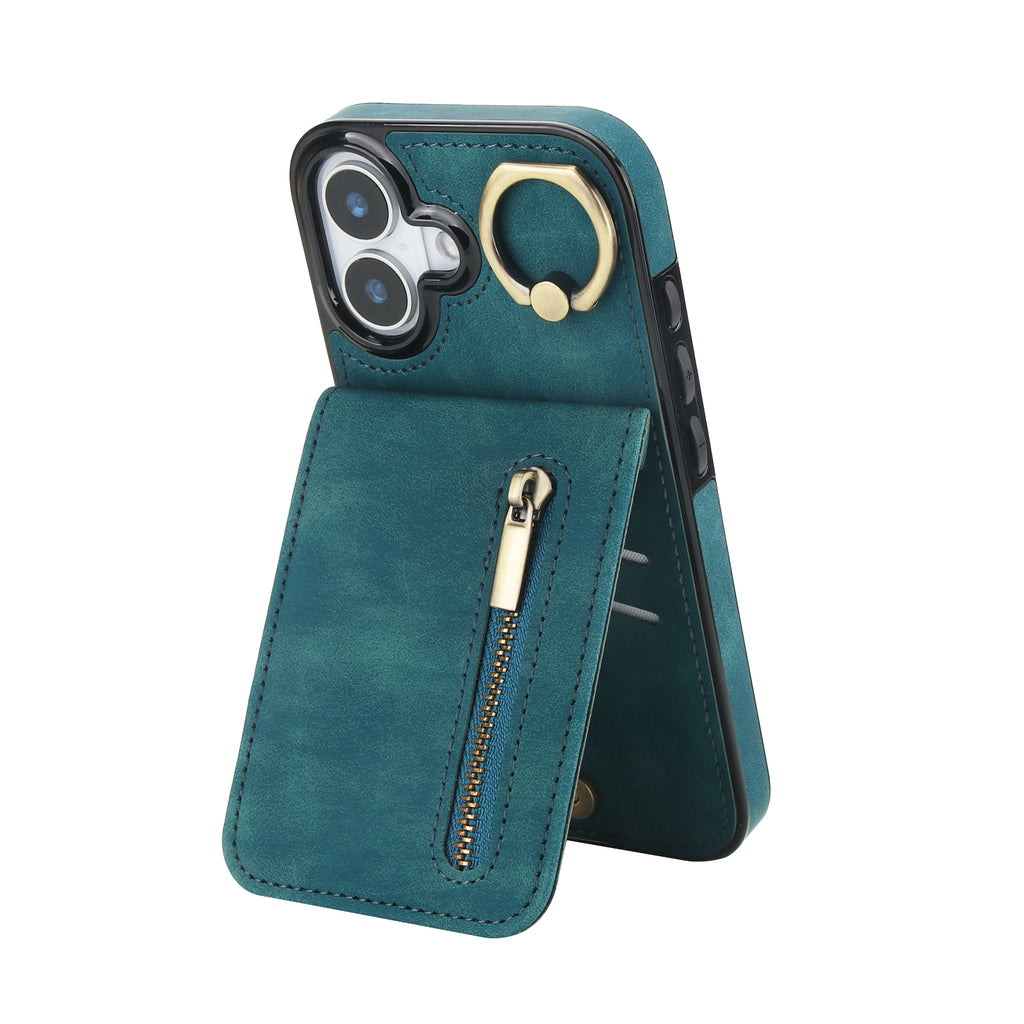 Slim Leather iPhone Wallet Case