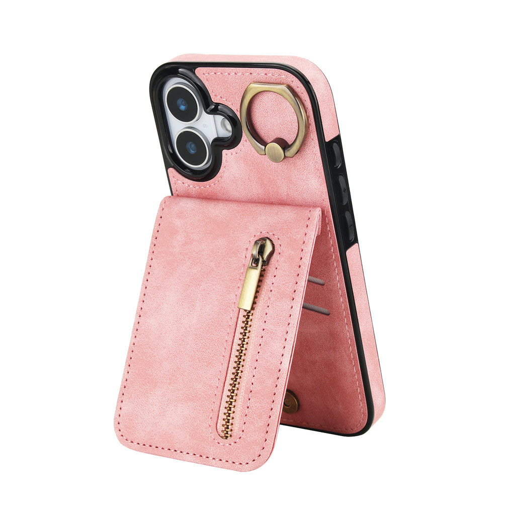 Slim Leather iPhone Wallet Case