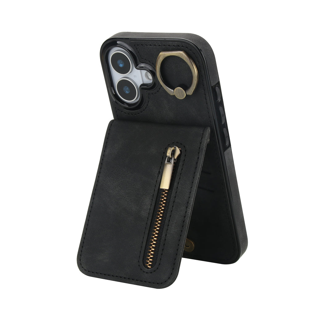 Slim Leather iPhone Wallet Case