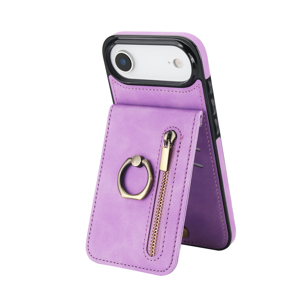 Slim Leather iPhone Wallet Case
