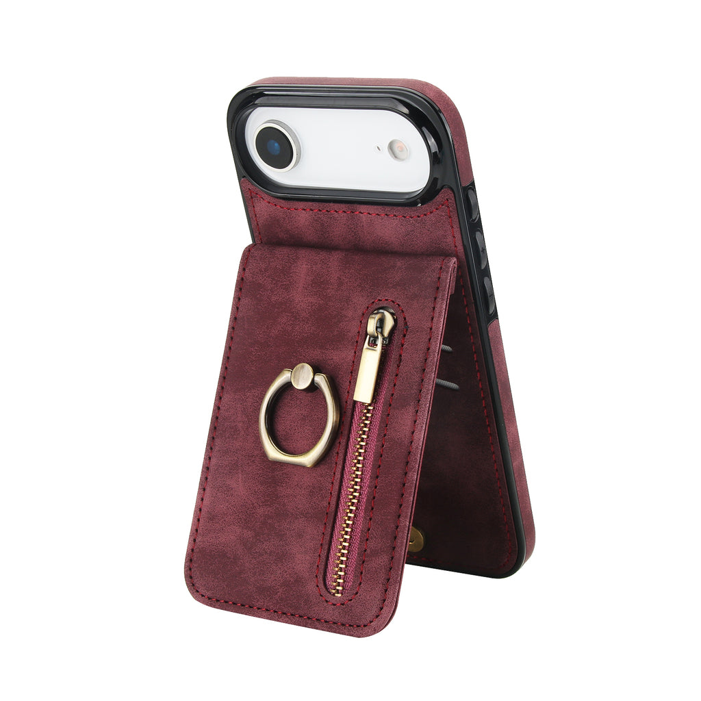 Slim Leather iPhone Wallet Case