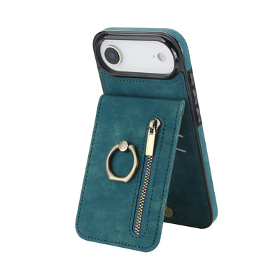 Slim Leather iPhone Wallet Case