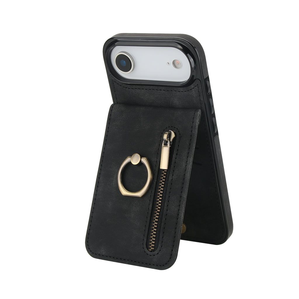 Slim Leather iPhone Wallet Case