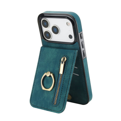 Slim Leather iPhone Wallet Case