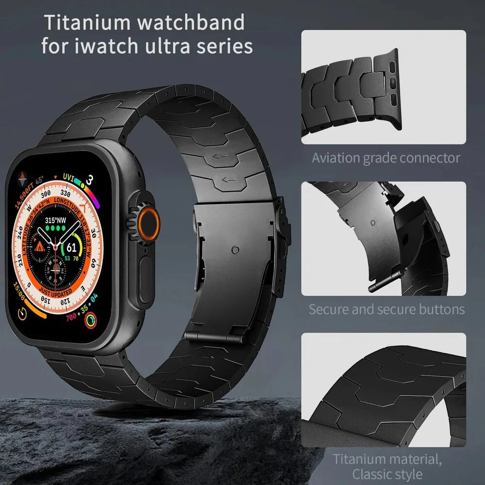 Oracle Titanium Band For Apple Watch