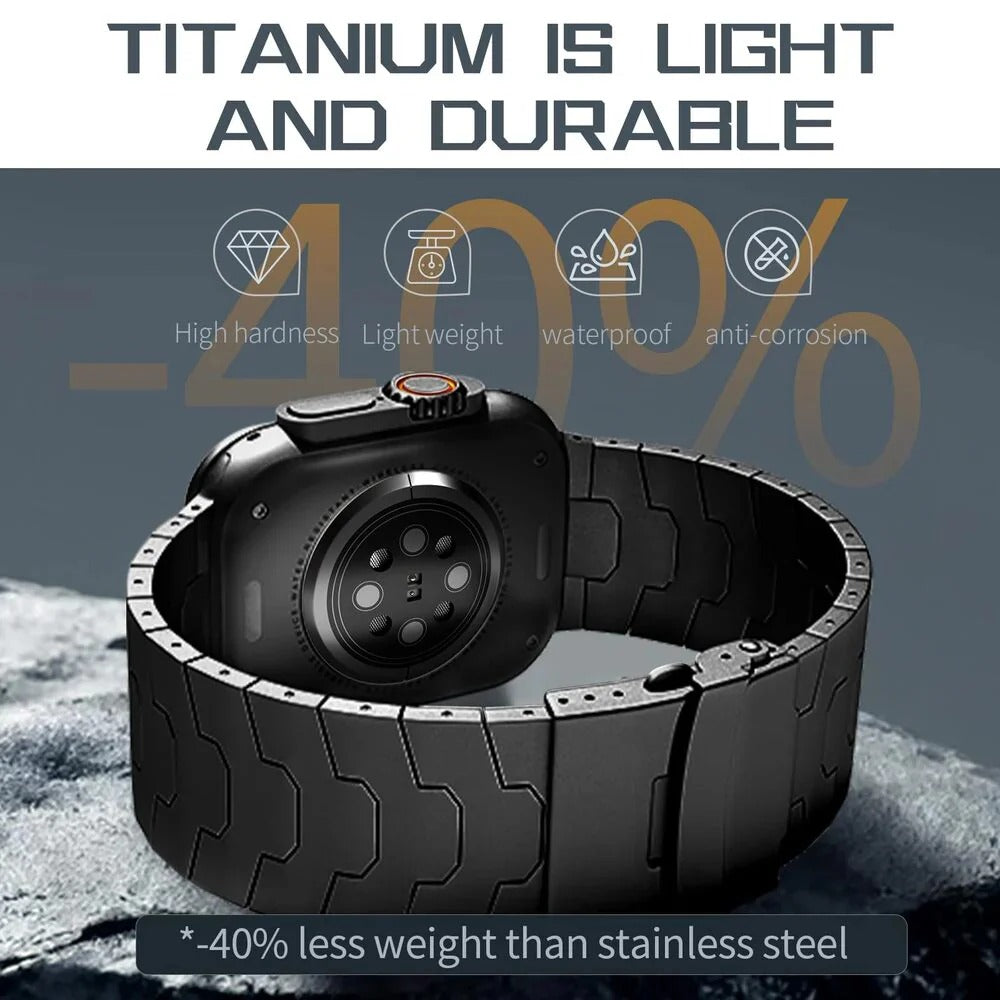 Oracle Titanium Band For Apple Watch