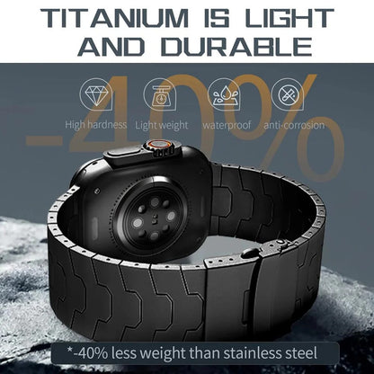 Oracle Titanium Band For Apple Watch