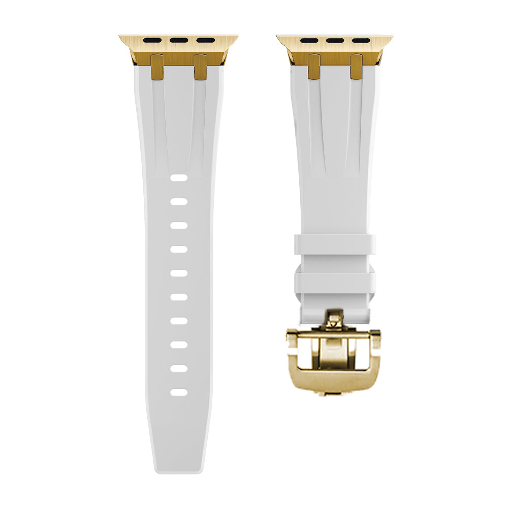 AP Thick Silicone Band With Titanium Adapter For Apple Watch