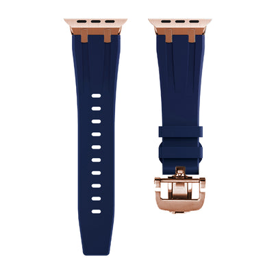 AP Thick Silicone Band With Titanium Adapter For Apple Watch
