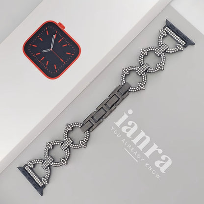 Bling Diamond Link Bracelet For Apple Watch