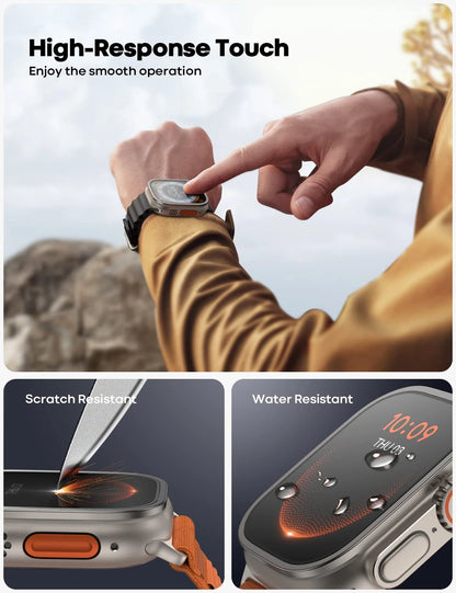 Titanium Screen Protector for Apple Watch Ultra