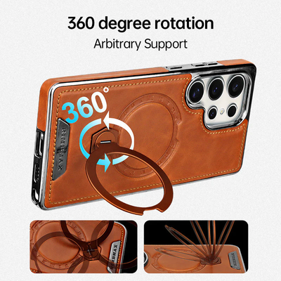 Luxury Leather Galaxy Phone Case
