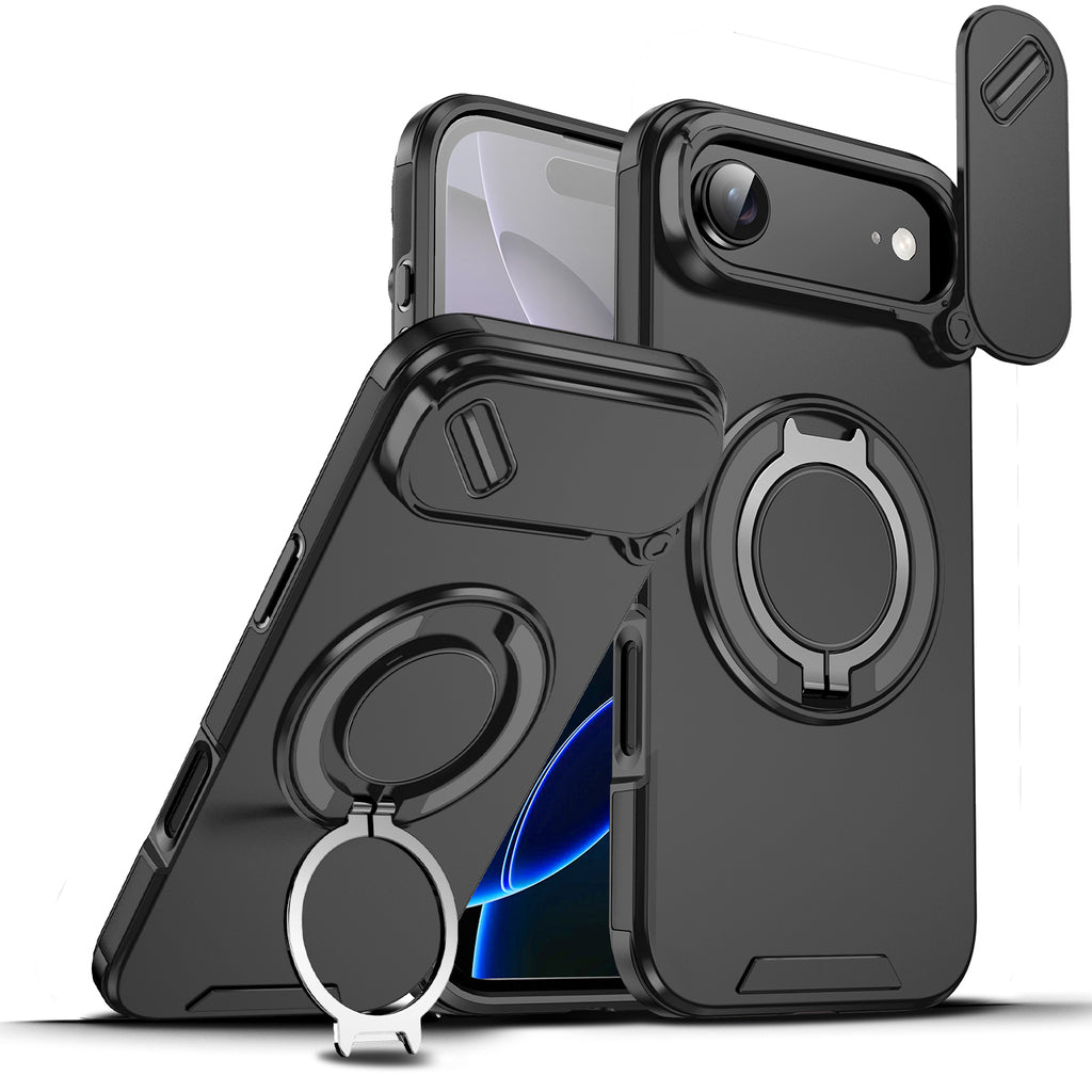 Tactical Armor™ Magnetic Ring Stand Case