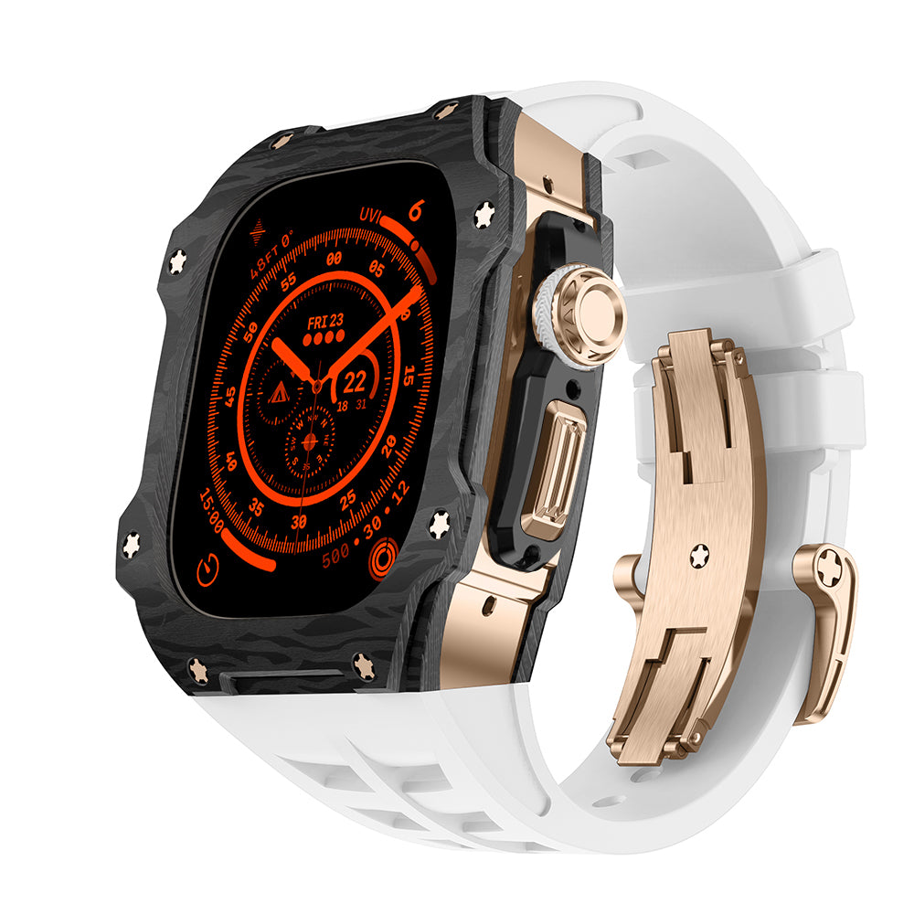 RM7015 Carbon Fiber Series - Vanguard Apple Watch Ultra Case