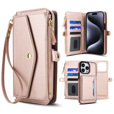 Detachable Clip-In Genuine Leather Case