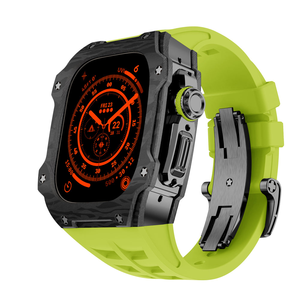 RM7015 Carbon Fiber Series - Vanguard Apple Watch Ultra Case