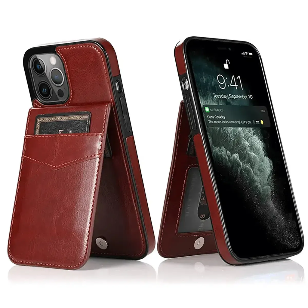 Minimal Luxury Leather Wallet Case