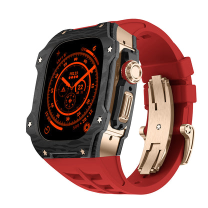 RM7015 Carbon Fiber Series - Vanguard Apple Watch Ultra Case